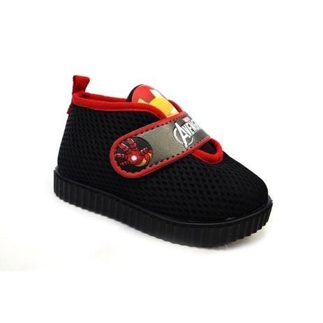 Tenis avengers move play homem de ferro - grendene - preto/vermelho Menor preço em Tenis avengers move play homem de ferro - grendene - preto/vermelho