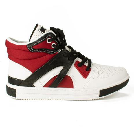 tenis para basquete cano alto