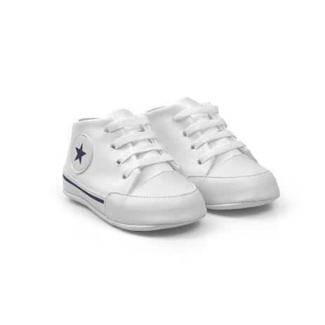 Tênis Bebê Menina Estilo Cano Alto Conforto Branco - Apaixonados por Sapatos  - Outros Moda e Acessórios - Magazine Luiza