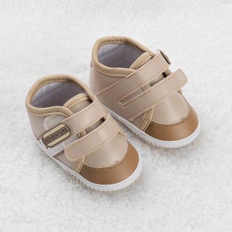 Tênis Bebê Menino Cano Alto Adventure Bege - Keto - Tênis para Bebês -  Magazine Luiza