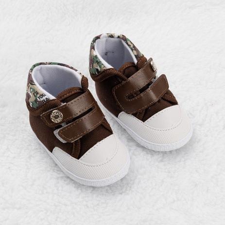 Tênis Bebê Menino Cano Alto Duas Tiras Marrom Camuflado - Keto - Tênis para  Bebês - Magazine Luiza