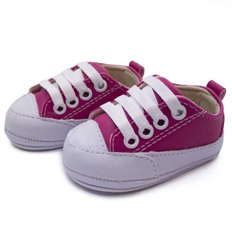 tenis all star bebe rosa
