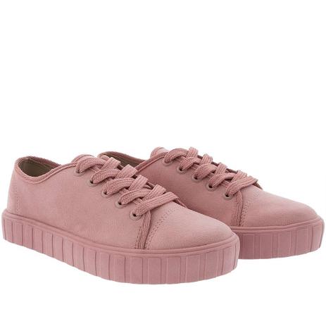 Tênis Beira Rio Casual Flatform Camurça Rosa - Outros Moda e Acessórios -  Magazine Luiza