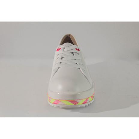 Tênis Beira Rio Conforto Ref. 4196.406 Napa Branco Sola Pink Neon - Outros  Moda e Acessórios - Magazine Luiza