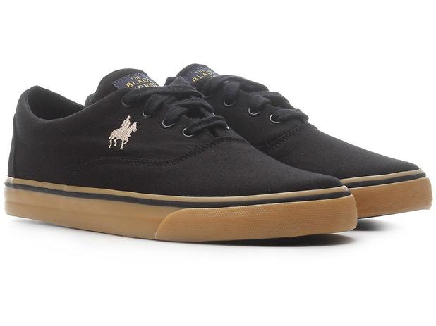 Tênis Black Horse Polo Farm Classic Masculino - Preto e Off White - Preto e  Off White - Tênis Masculino - Magazine Luiza