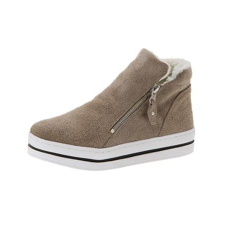 Tênis Bota em Camurça Bege Forrado de lã Italeoni - Italeoni Calçados -  Outros Moda e Acessórios - Magazine Luiza