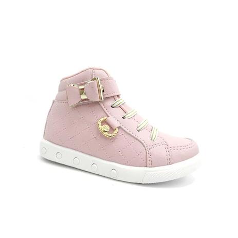 Tenis bota feminino infantil 30.002 - jet kids (02 - rosa - Tênis Infantil  - Magazine Luiza