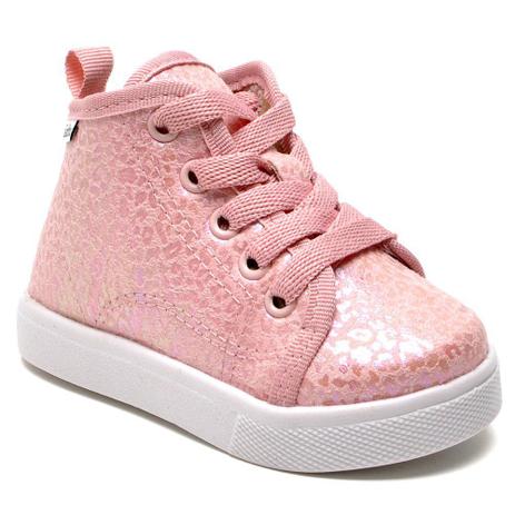 Tênis/Bota Infantil Klin 218043 Napa Rosa