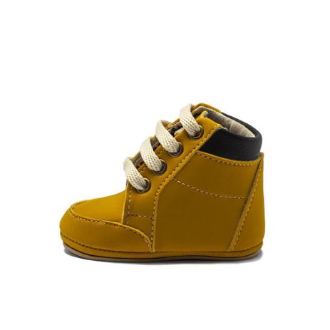 Tenis Botinha Bebe Menino Coturno Liso Cano Curto Com Solinha - Fepo Store  - Tênis para Bebês - Magazine Luiza