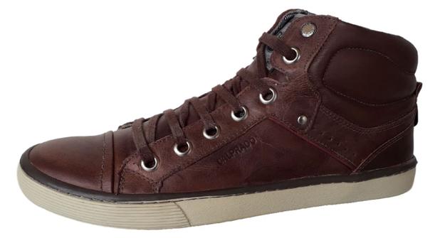 botinha cano alto masculino