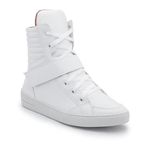 Tenis Botinha Cano Alto Fitness Branco Balluga - Bota de Treino - Magazine  Luiza