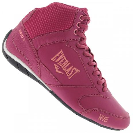 botinha everlast rosa