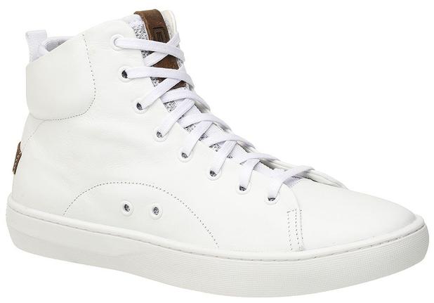 tenis fila botinha branco