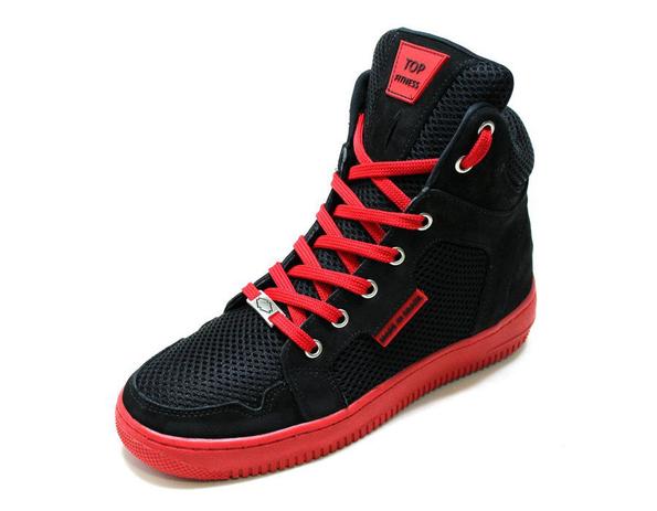 tenis da sola vermelha