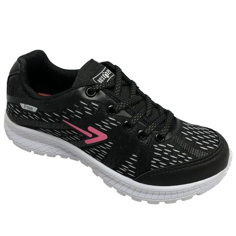 tenis escolar preto feminino