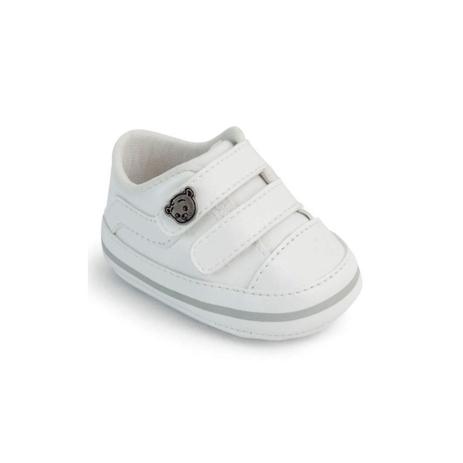 Tênis Branco Bebê Batizado Pimpolho - Calçados para Bebês - Magazine Luiza