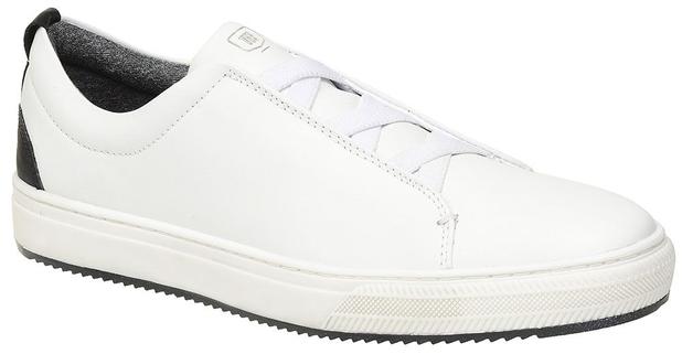 tenis branco couro masculino