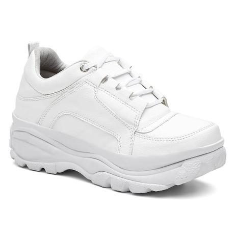 Tênis Buffalo Chunky Feminino Liso Cadarço Cano Baixo Casual - Valentina  Kister - Tênis Feminino - Magazine Luiza