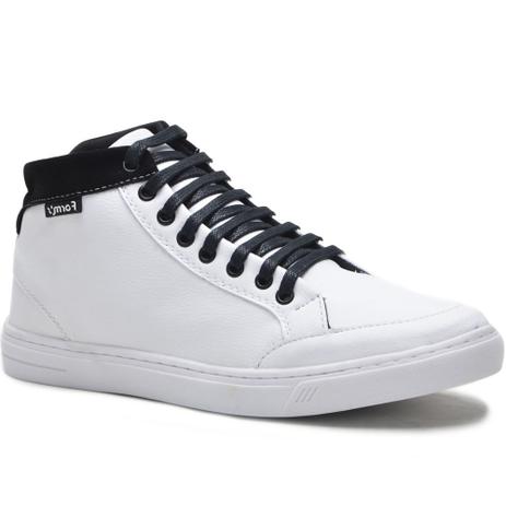 tenis cano alto casual masculino