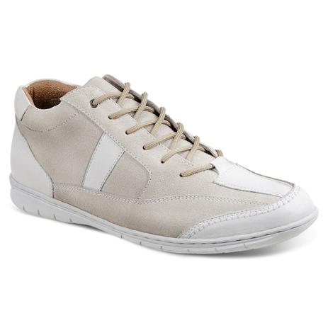 tenis cano alto bege