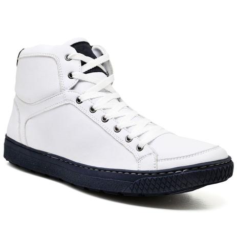 tenis branco alto masculino