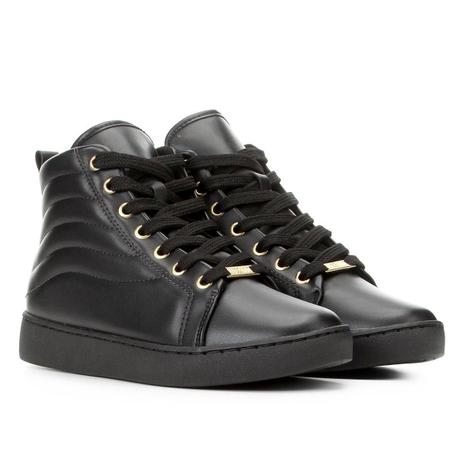 tenis cano alto feminino vizzano