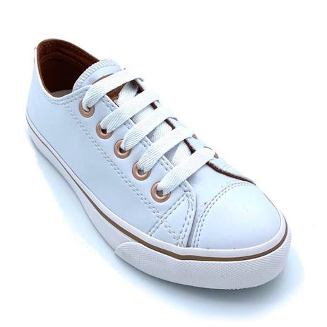 Tênis Capricho Feminino Like Class Branco/cobre Cp0542 - Tênis Feminino -  Magazine Luiza