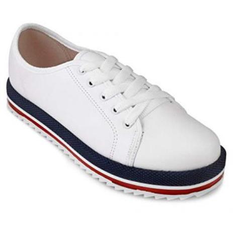 tenis casual branco beira rio