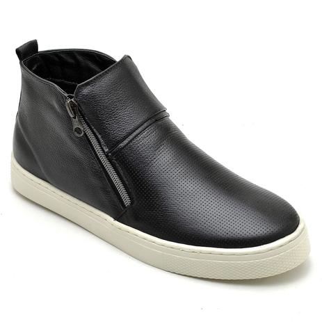 tenis cano alto preto