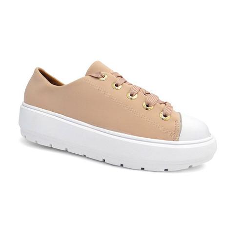 tênis feminino casual rosa vizzano