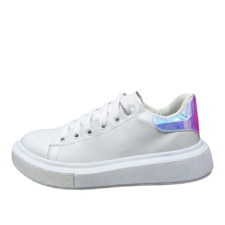 tenis branco feminino cano baixo