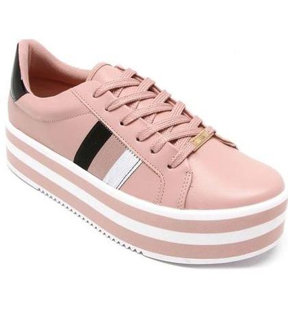 tenis flatform vizzano rose