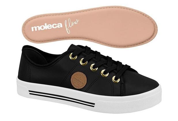 tenis casual feminino moleca