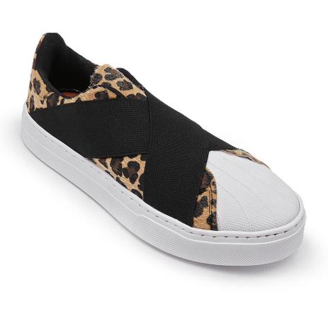 tenis casual animal print