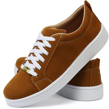 tenis casual camurça