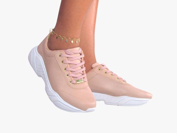 Tênis Casual Feminino Sola Grossa Plataforma Monster Sneaker - Fashionei -  Calçados Femininos - Magazine Luiza