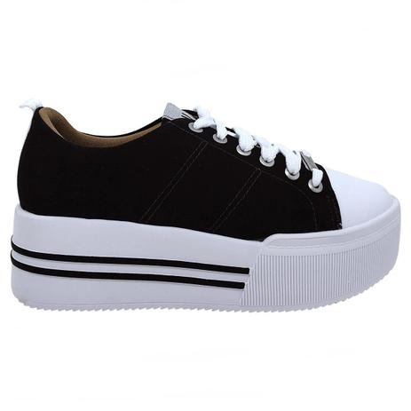 tenis de lona feminino preto