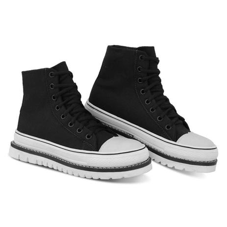 sapatenis feminino cano medio