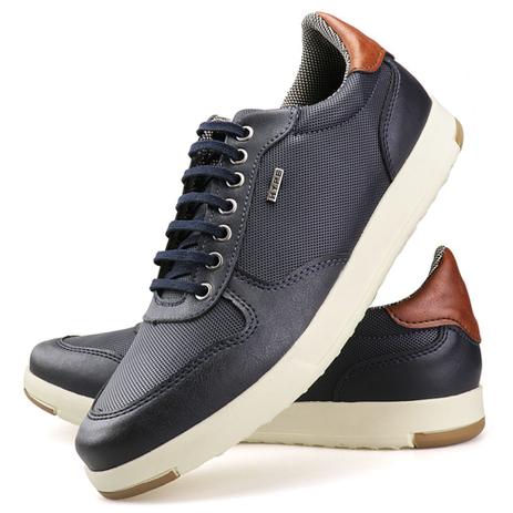 tenis casual masculino azul