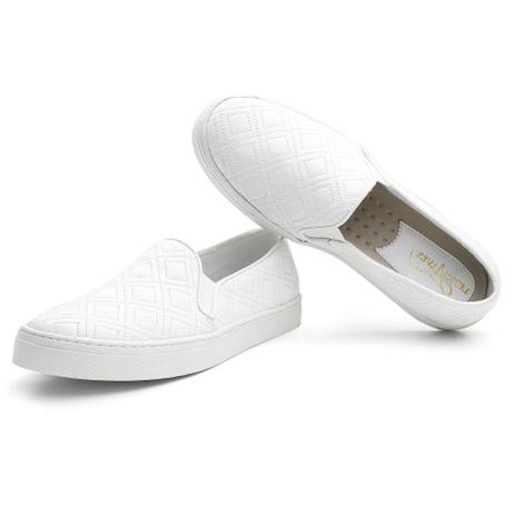 tenis iate feminino de couro