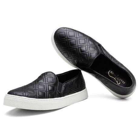 tenis iate feminino de couro