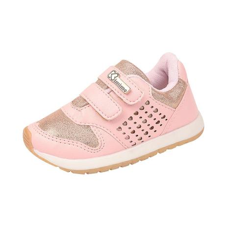 Tênis Casual Infantil Menina Cano Baixo Super Confortável - Kimimo Menor preço em Tênis Casual Infantil Menina Cano Baixo Super Confortável - Kimimo