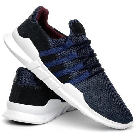 Menor preço em Tênis Casual Masculino Nylon Camurça Khaata Marinho