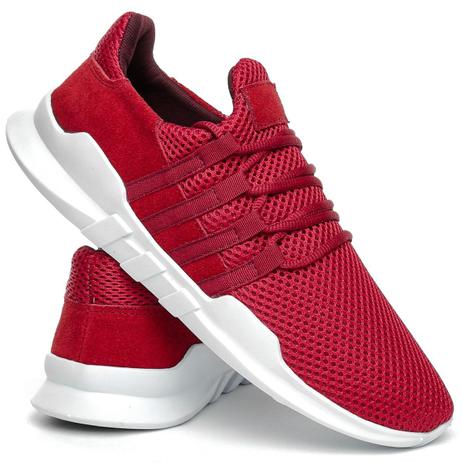 tenis casual masculino vermelho