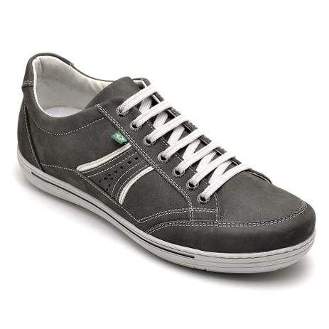 tenis casual cinza masculino
