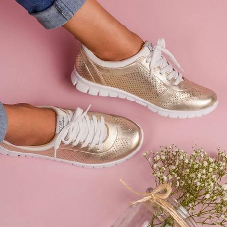 tenis casual feminino modare