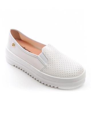 PRÉ-VENDA - Slip On Plataforma Moleca Dourado Com o Melhor Preço na Vizzent