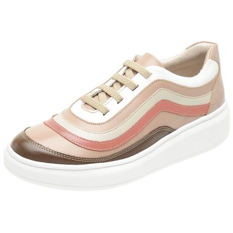 tenis casual marrom feminino