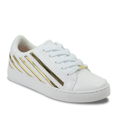 tenis metalizado vizzano