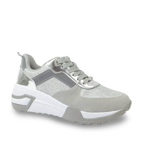 tenis metalizado vizzano